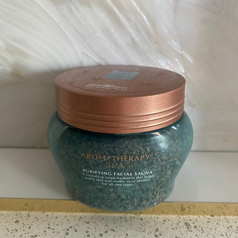 NEW BATH & Body Works Aromatherapy Spa Purifying Facial Sauna